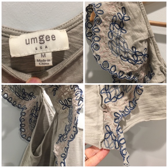 Umgee Ruffle Sleeveless Top - Picture 2 of 7